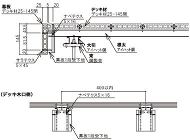 ハンディウッド参考図面