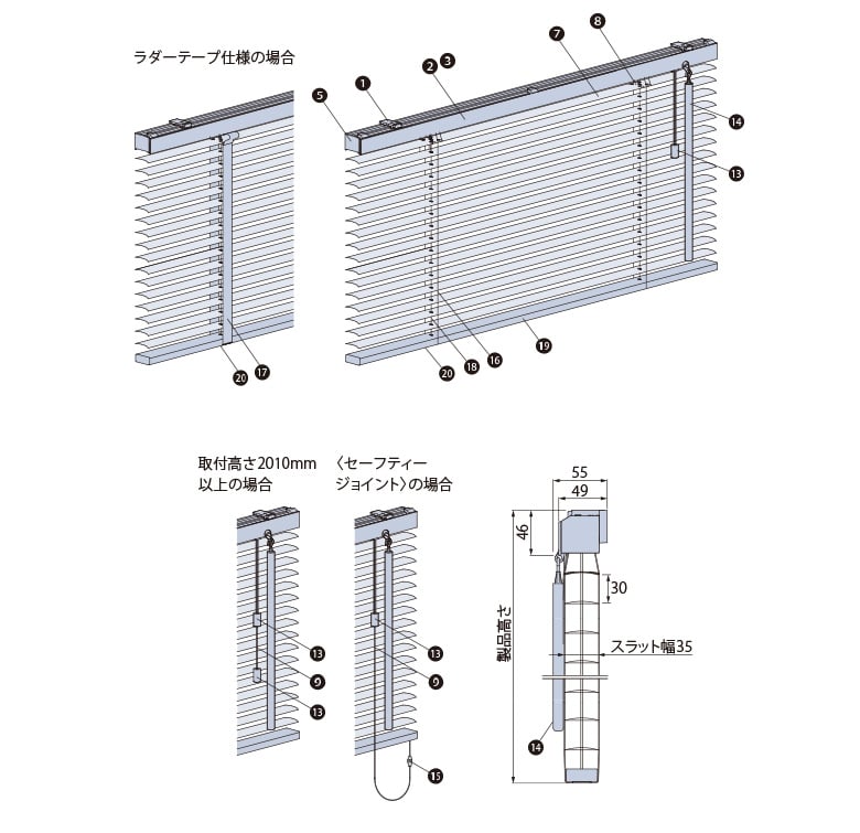 ポール操作の構造