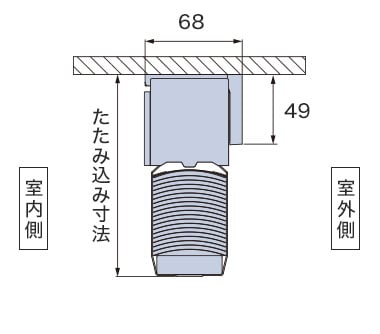 天井付け