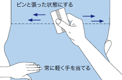 全面の貼り付け