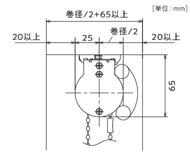 ブラインドボックスの納まり