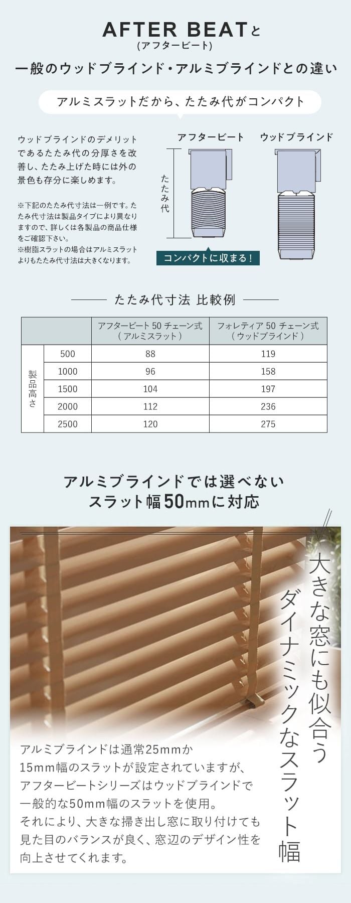 デザインブラインド タチカワブラインド アフタービートエグゼ