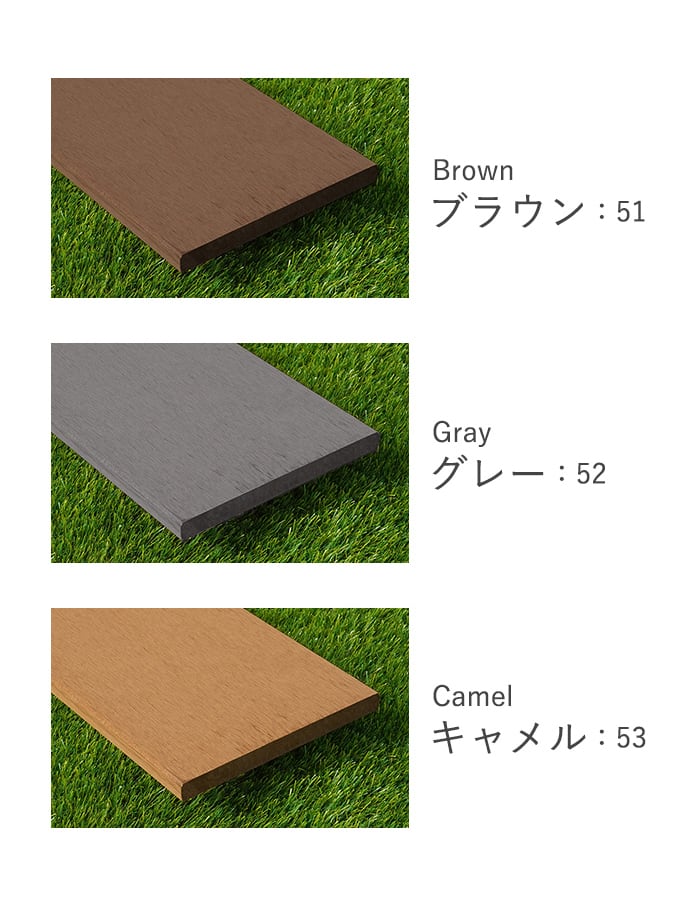 人工木ウッドデッキ RESINWOOD2 スタンダード 幕板 150×13×1795mm